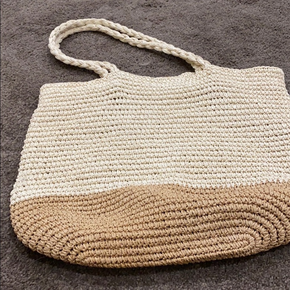 Basket style woven Aerie bag